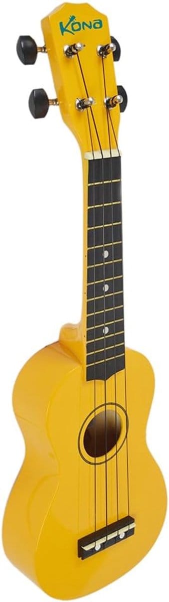 Sopranoukelele - Muziekinstrument - Beginners Leren - Gladde Stemmechanieken - 21 Inch - Geel