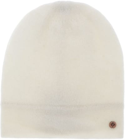 FRAAS Dop Pure Cashmere Knit Hat Cream-White Wit