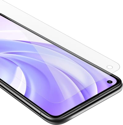 Cadorabo Screenprotector geschikt voor Xiaomi Mi 11 LITE (4G / 5G) / 11 LITE NE - Pantser film Beschermende film in KRISTALHELDER Geharde (Tempered) display beschermglas in 9H hardheid met 3D Touch
