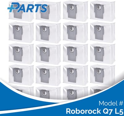 Roborock Q7 L5 Stofzakken (20 Stuks, Plus.Parts® alternatief voor 8.02.0132)