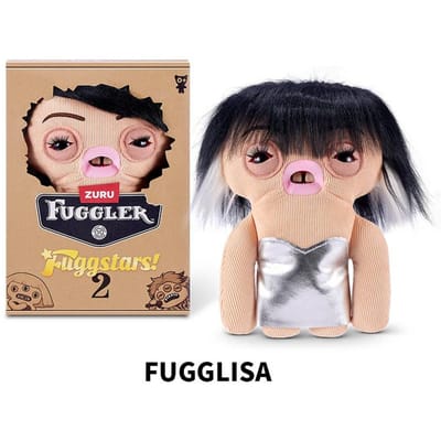 Nieuwe Fuggler Fuggsters Lelijk Schattig Pluche Speelgoed Tweede Generatie Vreemd Verzamelbaar Knuffel Voor Volwassen Collectie Woondecoratie Cadeau About 23cm beige