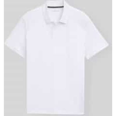 Tom Tailor - Piqué poloshirt met geborduurd logo - Maat XL - lucid white