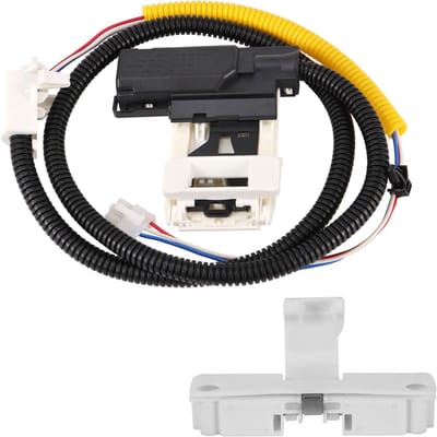 Washer Cover Sluiting met Slotgesp, Vervangingsonderdeel voor Wasmachines, Geschikt voor Diverse Modellen en Merken, Duurzaam en Weerbestendig