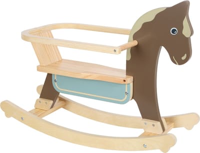 Small Foot - Rocking Horse with Seat Brown