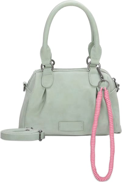 Fritzi aus Preußen Handtas Schoudertas Babe01N Vintage Crossbody Bag Lime Mintgroen