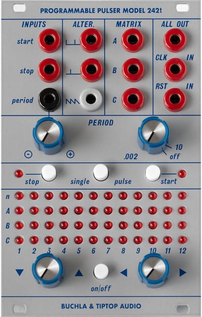Tiptop Audio Model 242t Programmable Pulser - sequencer