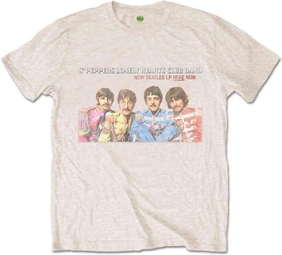 The Beatles - LP Here Now Heren T-shirt - L - Creme