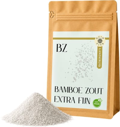 Bamboezout Fijn 100g – Traditioneel Koreaans Geroosterd Zeezout – Zeer Fijn Mineraalzout met Milde Smaak – Voor Aziatische Gerechten & Finishing Salt – Ocin Vita