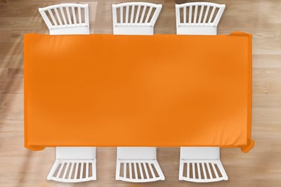 Tafelkleed - Tafellaken - 260x130 cm - Oranje - Seizoenen - Herfst - Kleur - Binnen en Buiten