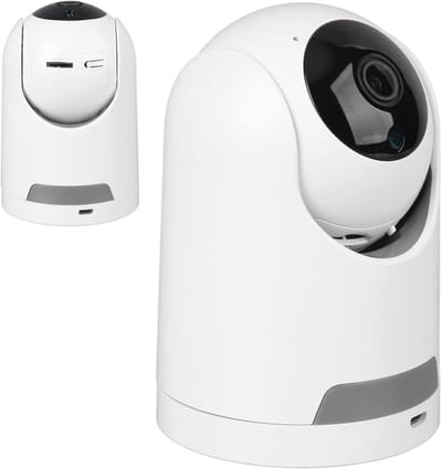 Beveiligingscamera Binnen - Wifi Camera - Huisdieren Bewaken - Kleuren Nachtzicht - 1080P Resolutie - Wit