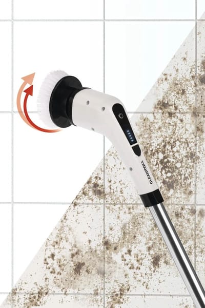 Clean Maxx Schoonmaakborstel | 100 min. accuduur | 11-delig