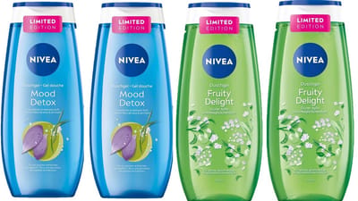 Nivea Douchegel - MIX - Mood Detox & Fruity Delight