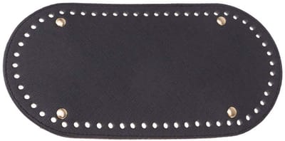 Shopcentral - Handgeweven Haakjes - Duurzame DIY Tas Accessoire - Zwart - Elegant en Praktisch - Geschikt voor Creatievelingen - 22 x 10 cm