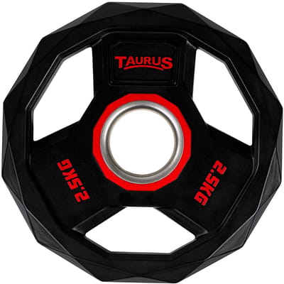 Taurus Polyurethaan Halterschijven 50 mm Pro 2,5 kg