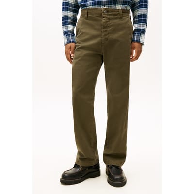 Tommy Hilfiger Otis Cotton Twill Chino Dark Greenery Größe: W31L32 | Chinos Outlet | Herren | Grün