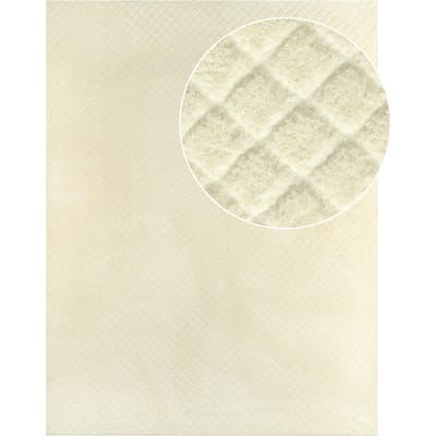 Wasbaar tapijt Rotella crème 60x100 cm