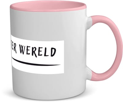 Akyol - beste tante ter wereld koffiemok - theemok - roze - Tante - aunt - leuk cadeau voor je tante - 350 ML inhoud