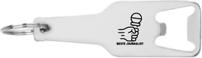Akyol - beste journalist flesopener - Beste collega - cadeau journalist - leuk cadeau voor je journalist om te geven - verjaardag journalist - 105 x 25mm