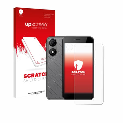 upscreen - Screenprotector voor HTC Wildfire E5 Life (Voor+Camera) - Folie Beschermfolie transparant