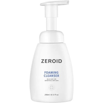 ZEROID Schuimende Gezichtsreiniger Zacht Lage pH Hydraterende Gezichtsreiniger 240ml 1 Pack (240ml)