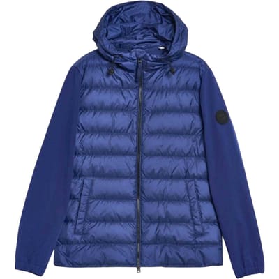 Gant Heren softshelljas met vulling, reguliere pasvorm (Marine)