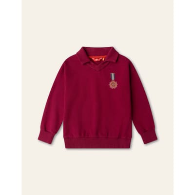 Oilily Henry Sweater- maat104/4yr Beet Rood