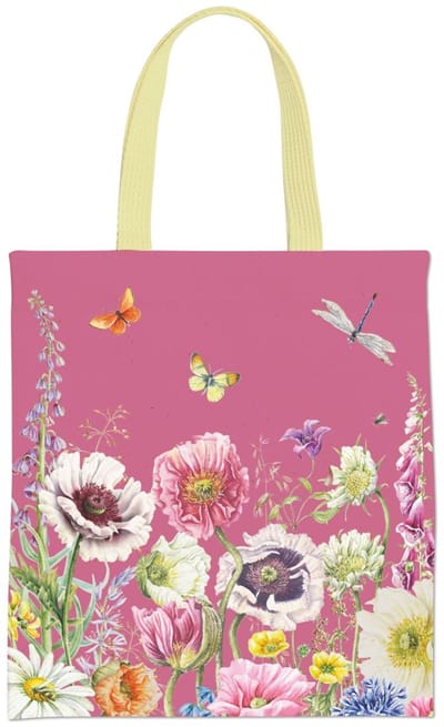 Tote bag - shopper : Wild Flower Field, Janneke Brinkman-Salentijn