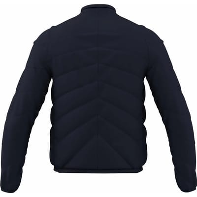 Gilbert jas rugby GTS met volledige rits donkerblauw extra warm.