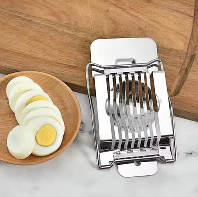 New Age Devi - 1-stuks RVS Eiersnijder Keuken-Tool Handig voor in de keuken