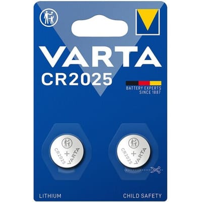 Varta CR2025 Lithium knoopcel-batterij / 2 stuks