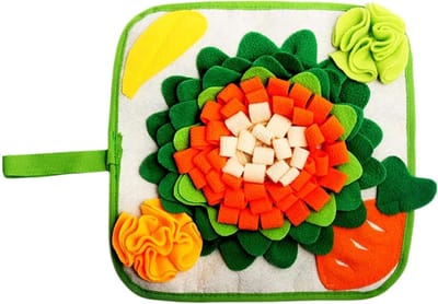 Konijn Snuffelmat - Voer Puzzel - Mentale Stimulatie - Bevordert Natuurlijk Gedrag - 32x15x2 cm - Niet gespecificeerd