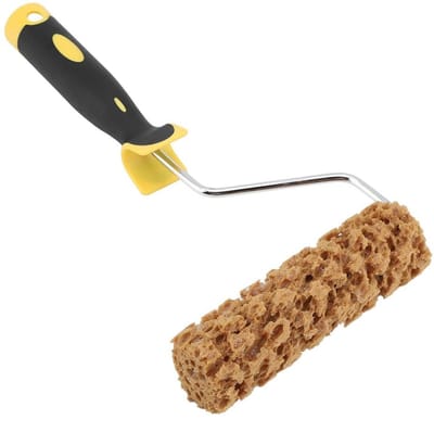 Dailygoods- Verfroller met patroonstructuur - Verfroller voor muurverf - Schuim/kunststof - Ideaal voor fijne werkzaamheden - 30,5 x 16 x 4 cm - Duurzaam en effectief - Verfroller Set