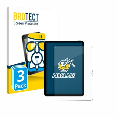 Screenprotector 3 Stuks voor Apple iPad Air 11" M4 2026 (Portret-Modus) Beschermglas transparant