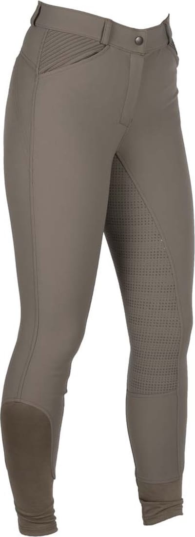 Mondoni Lilian FG Rijbroek - Maat: 34 - Olijf - Nylon/elastan
