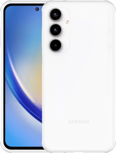 Just in Case hoesje geschikt voor Samsung Galaxy A35 Hoesje - Impact Shockproof Case - Transparant