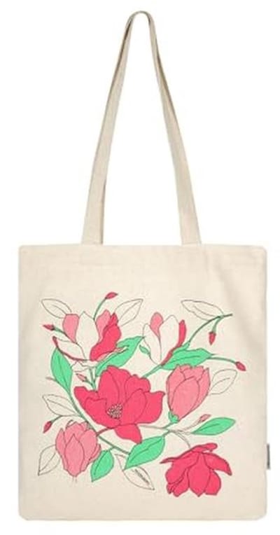 Eco-vriendelijke Canvas Zip Tote Tas voor Reizen, College, Strand, Winkelen en Boodschappen