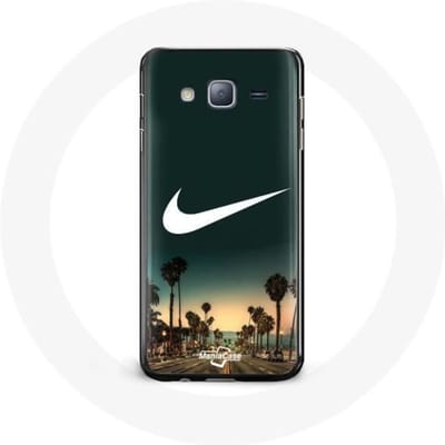 Coque pour samsung galaxy J3 Nike palmier miami