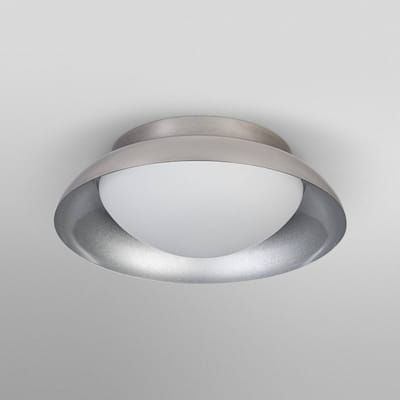 OSRAM ORBIS MADRID plafondlamp 305mm, nikkel, 2xE27 fitting, geschikt voor slimme lamp, hoge kwaliteit, modern design, metalen behuizing, geschikt voor gebruik binnenshuis, rond, IP20