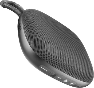 Draadloze Bluetooth Luidspreker - Compacte Speaker - Muziek Luisteren Buiten - Waterdicht IPX6 - 15 Uur Speeltijd - Storm Grijs