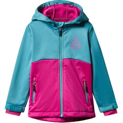lupilu Softshelljasje voor meisjes (peuters) (Turquoise/roze, 86/92)