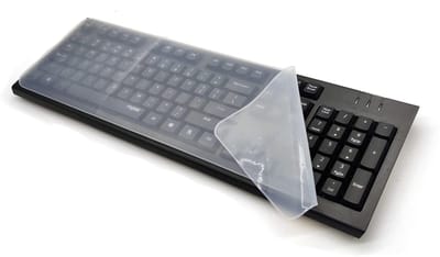 Dailygoods- Toetsenbordbeschermer Ultradun - Siliconen Hoes - Waterdicht - Stofdicht - Antislip - Gemakkelijk schoon te maken - Toetsenbordhoes