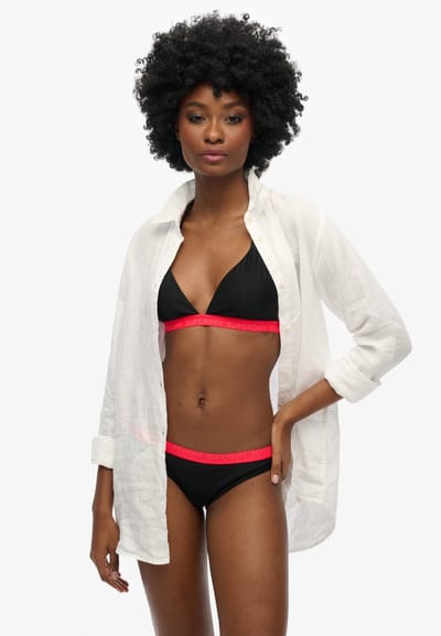 Superdry - Elastische triangelbikinitop - Dames - Badpakken