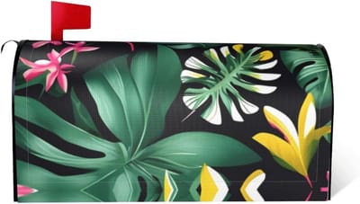 Brievenbushoes - Brievenbus decoratie - Tuin aankleden - Magnetische montage - Standaard formaat - Zwart