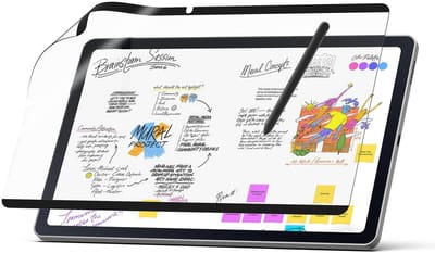Dailygoods - Screen Protector - Anti-Glare - Matte - Geschikt voor Samsung Galaxy Tab S6 Lite 10.4 - Versterkt Schrijfervaring - 2024/2022/2020
