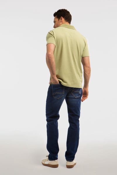 Pilot Heren Polo Groen - Maat XXXL