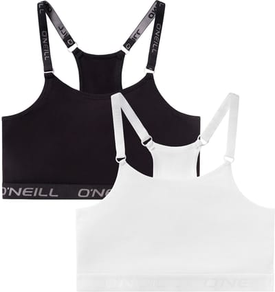 O'Neill Dames Short Top Bralette 2-Pack Effen Multi - Maat S
