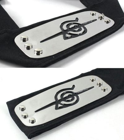 Naruto Hoofdband - Sasuke - Leaf Village - Halloween - Carnaval - Verkleedkleren - Anime