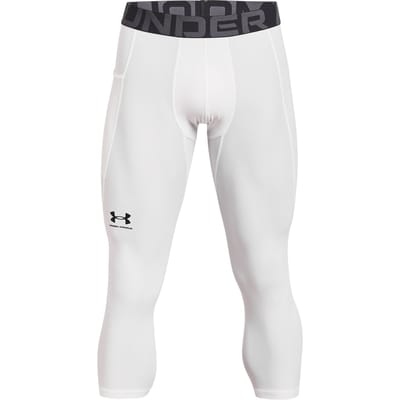 Under Armour Heatgear Tight Heren-Wit,Zwart