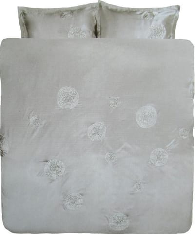 Cinderella Brooklyn Dekbedovertrek - Eenpersoons - 140x200/220 cm - Zilver