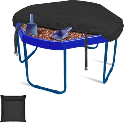 Universele Tuff Tray Cover 100x100x10cm met Sterke Elastische Randen, Waterdicht en Duurzaam Ontwerp, Ideaal voor Tuin en Buitenactiviteiten